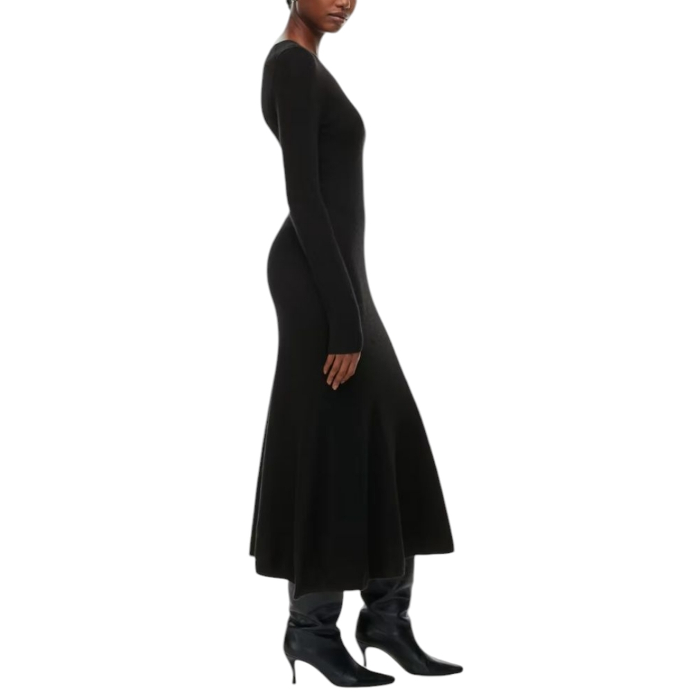 Wilfred Danse Knitted Fitted A Line Dress - Picture 2 of 15
